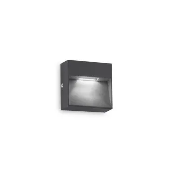 Ideal Lux Dedra szürke LED kültéri fali lámpa (IDE-316871) LED 1 izzós IP65