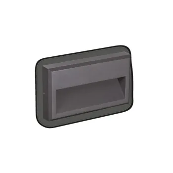 Ideal Lux Febe-1 antracit LED kültéri fali lámpa (IDE-322285) LED 1 izzós IP65