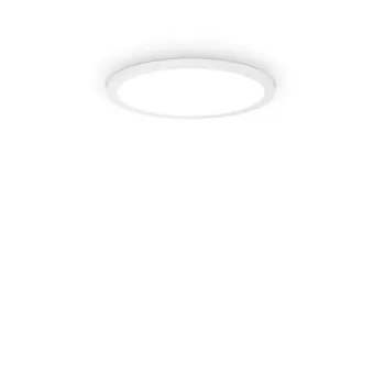 Ideal Lux Fly Slim fehér LED mennyezeti lámpa (IDE-306643) LED 1 égős IP40