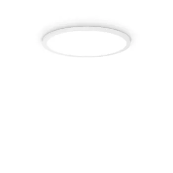 Ideal Lux Fly Slim fehér LED mennyezeti lámpa (IDE-306667) LED 1 égős IP40