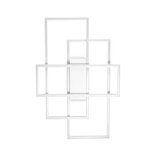 Ideal Lux Frame fehér LED mennyezeti/fali lámpa (IDE-230726) LED 1 égős IP20