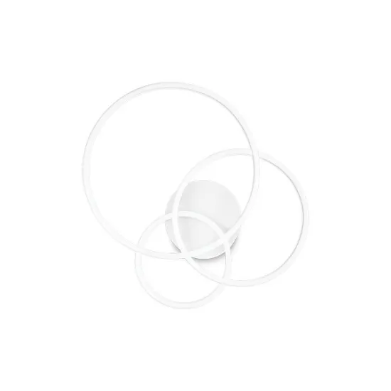 Ideal Lux Frame fehér LED mennyezeti/fali lámpa (IDE-341309) LED 1 izzós IP20