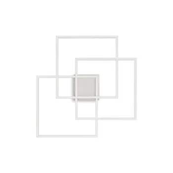 Ideal Lux Frame fehér LED mennyezeti/fali lámpa (IDE-341316) LED 1 izzós IP20