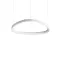 Ideal Lux Gemini fehér LED függesztett lámpa (IDE-247250) LED 1 izzós IP20