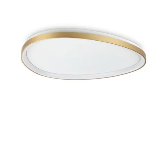 Ideal Lux Gemini sárgaréz LED mennyezeti lámpa (IDE-328096) LED 1 izzós IP20