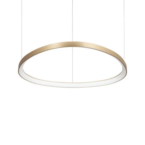 Ideal Lux Gemini sárgaréz LED függesztett lámpa (IDE-341606) LED 1 izzós IP20
