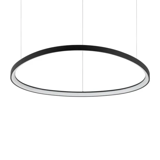 Ideal Lux Gemini fekete LED függesztett lámpa (IDE-341620) LED 1 izzós IP20