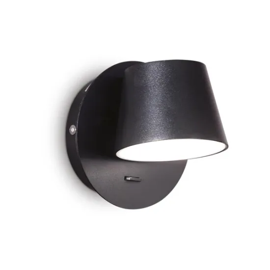 Ideal Lux Gim fekete LED falikar (IDE-167121) LED 1 izzós IP20 Ideal Lux Gim fekete LED falikar (IDE-167121) LED 1 izzós IP20