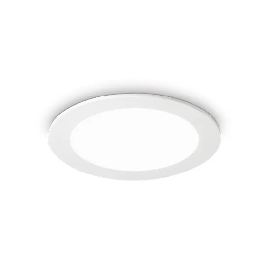 Ideal Lux Groove fehér LED beépíthető lámpa (IDE-147673) LED 1 izzós IP20