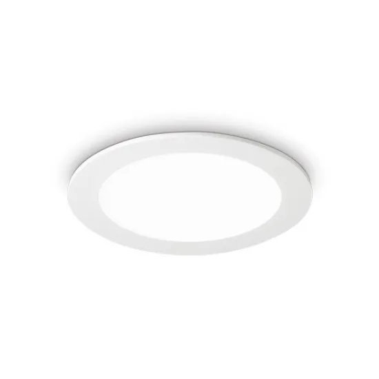 Ideal Lux Groove fehér LED beépíthető lámpa (IDE-147680) LED 1 izzós IP20