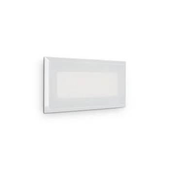 Ideal Lux Indio szürke-fehér falba/talajba építhető LED kültéri lámpa (IDE-255804) LED 1 izzós IP65