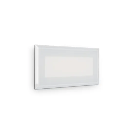 Ideal Lux Indio szürke-fehér falba/talajba építhető LED kültéri lámpa (IDE-255804) LED 1 izzós IP65 Ideal Lux Indio szürke-fehér falba/talajba építhető LED kültéri lámpa (IDE-255804) LED 1 izzós IP65
