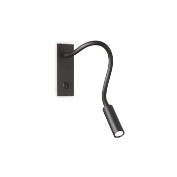 Ideal Lux Io fekete LED falikar (IDE-272030) LED 1 izzós IP20 Ideal Lux Io fekete LED falikar (IDE-272030) LED 1 izzós IP20