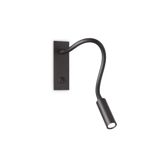 Ideal Lux Io fekete LED falikar (IDE-272030) LED 1 izzós IP20 Ideal Lux Io fekete LED falikar (IDE-272030) LED 1 izzós IP20