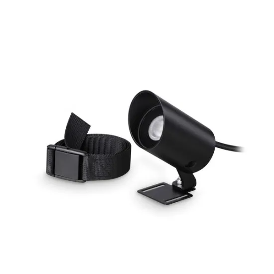 Ideal Lux Koala fekete LED kültéri leszúrható lámpa (IDE-345666) LED 1 izzós IP65