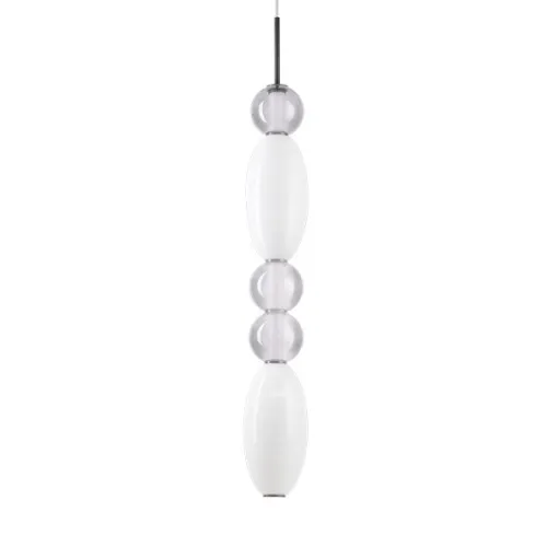 Ideal Lux Lumiere fekete-fehér LED függesztett lámpa (IDE-314174) LED 1 izzós IP20