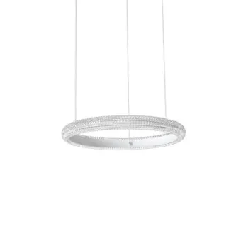 Ideal Lux Miracle fehér LED függesztett lámpa (IDE-325804) LED 1 izzós IP20
