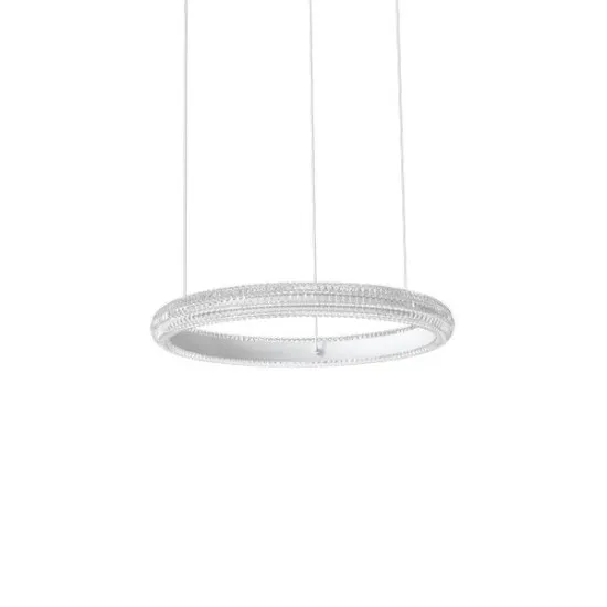 Ideal Lux Miracle fehér LED függesztett lámpa (IDE-325804) LED 1 izzós IP20