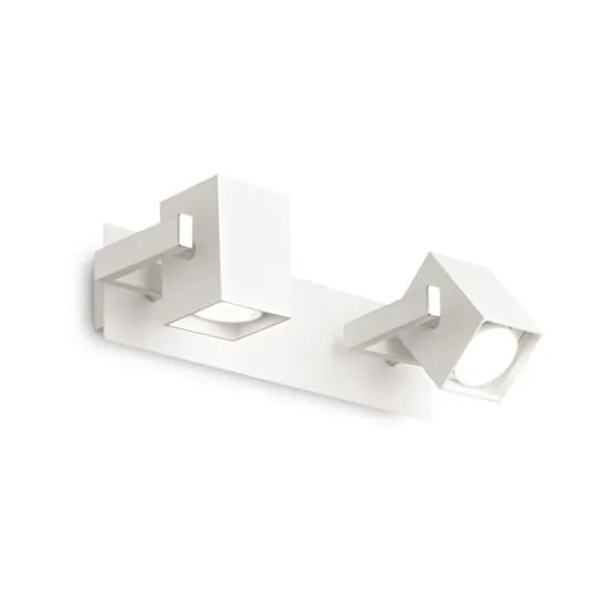 Ideal Lux Mouse fehér falikar (IDE-073545) GU10 2 izzós IP20