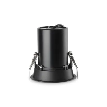 Ideal Lux Nova fekete LED beépíthető lámpa (IDE-248189) LED 1 izzós IP20