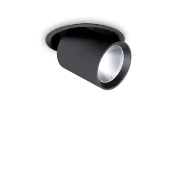 Ideal Lux Nova fekete LED beépíthető lámpa (IDE-267944) LED 1 izzós IP20