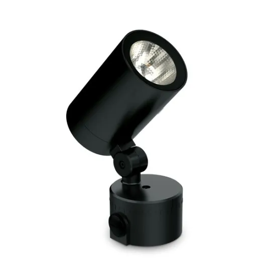 Ideal Lux O-Zone fekete LED kültéri leszúrható lámpa (IDE-337531) LED 1 izzós IP66
