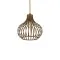 Ideal Lux Onion barna függesztett lámpa (IDE-205281) E27 1 izzós IP20