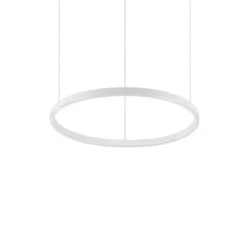 Ideal Lux Oracle Slim Round fehér LED függesztett lámpa (IDE-342030) LED 1 izzós IP20 Ideal Lux Oracle Slim Round fehér LED függesztett lámpa (IDE-342030) LED 1 izzós IP20