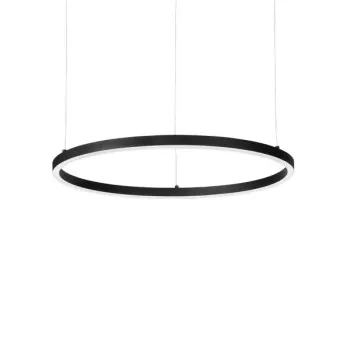 Ideal Lux Oracle Slim Round fekete LED függesztett lámpa (IDE-342047) LED 1 izzós IP20 Ideal Lux Oracle Slim Round fekete LED függesztett lámpa (IDE-342047) LED 1 izzós IP20