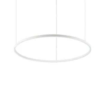 Ideal Lux Oracle Slim Round fehér LED függesztett lámpa (IDE-342115) LED 1 izzós IP20 Ideal Lux Oracle Slim Round fehér LED függesztett lámpa (IDE-342115) LED 1 izzós IP20