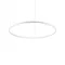 Ideal Lux Oracle Slim Round fehér LED függesztett lámpa (IDE-342115) LED 1 izzós IP20