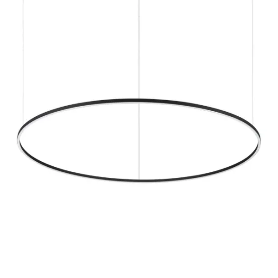 Ideal Lux Oracle Slim Round fekete LED függesztett lámpa (IDE-342184) LED 1 izzós IP20 Ideal Lux Oracle Slim Round fekete LED függesztett lámpa (IDE-342184) LED 1 izzós IP20