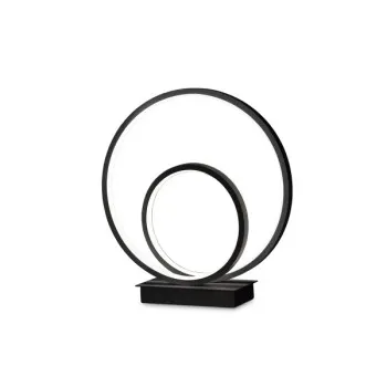 Ideal Lux Oz fekete LED asztali lámpa (IDE-342474) LED 1 izzós IP20