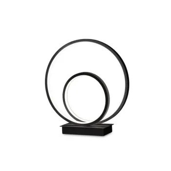 Ideal Lux Oz fekete LED asztali lámpa (IDE-342504) LED 1 izzós IP20
