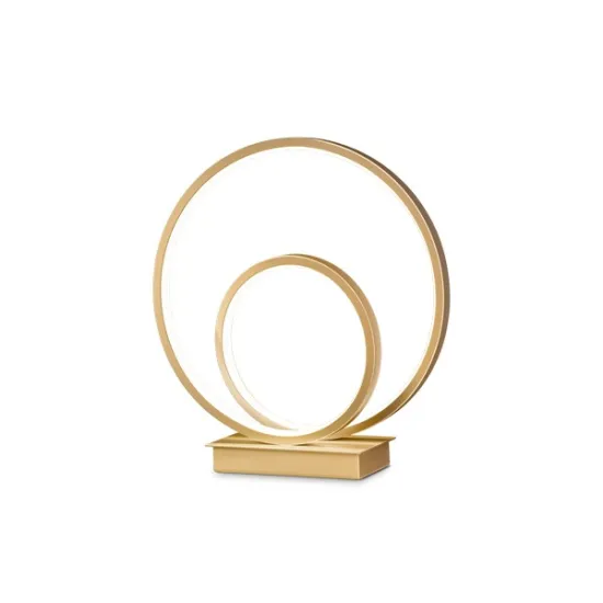 Ideal Lux Oz sárgaréz LED asztali lámpa (IDE-342511) LED 1 izzós IP20