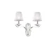 Ideal Lux Pegaso króm-fehér falikar (IDE-059211) E14 2 izzós IP20