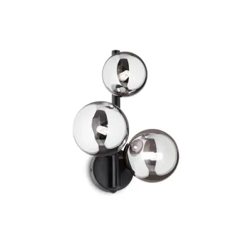 Ideal Lux Perlage fekete-átlátszó fali lámpa (IDE-271439) G9 3 izzós IP20 Ideal Lux Perlage fekete-átlátszó fali lámpa (IDE-271439) G9 3 izzós IP20