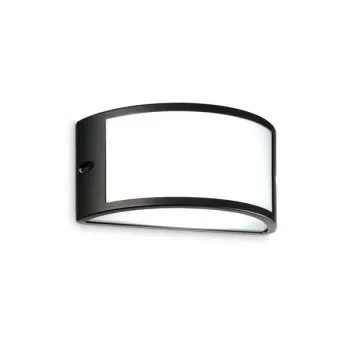 Ideal Lux Rex-1 fekete-fehér kültéri fali lámpa (IDE-322728) E27 1 izzós IP44