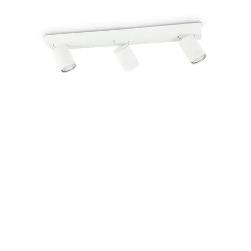 Ideal Lux Rudy fehér mennyezeti spotlámpa (IDE-229065) GU10 3 égős IP20
