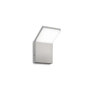 Ideal Lux Style szürke-fehér LED kültéri fali lámpa (IDE-322650) LED 1 izzós IP54