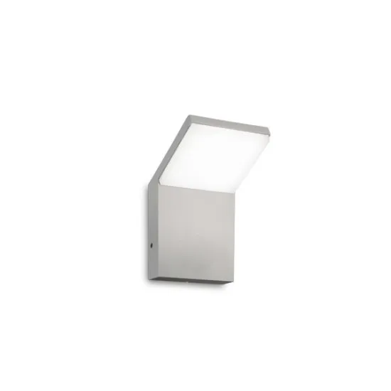 Ideal Lux Style szürke-fehér LED kültéri fali lámpa (IDE-322650) LED 1 izzós IP54 Ideal Lux Style szürke-fehér LED kültéri fali lámpa (IDE-322650) LED 1 izzós IP54