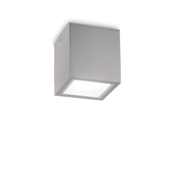 Ideal Lux Techo szürke-fehér kültéri mennyezeti lámpa (IDE-326887) GU10 1 izzós IP54 Ideal Lux Techo szürke-fehér kültéri mennyezeti lámpa (IDE-326887) GU10 1 izzós IP54