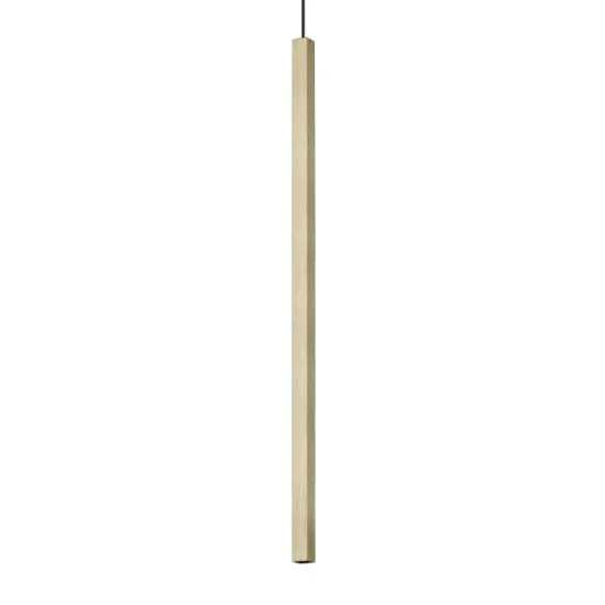 Ideal Lux Ultrathin sárgaréz LED függesztett lámpa (IDE-339757) LED 1 izzós IP20