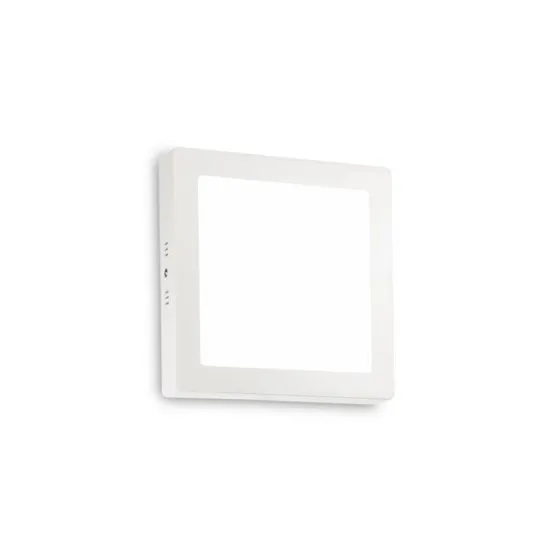 Ideal Lux Universal Square fehér LED mennyezeti/fali lámpa (IDE-138640) LED 1 égős IP20