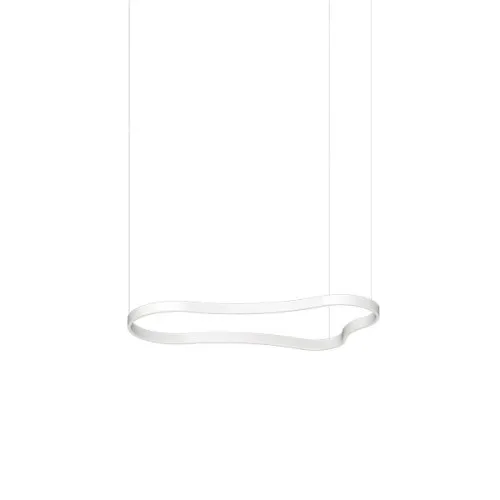Ideal Lux Waves-2 fehér LED függesztett lámpa (IDE-345260) LED 1 izzós IP20