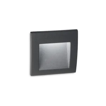 Ideal Lux Wire szürke-fehér falba/talajba építhető LED kültéri lámpa (IDE-255521) LED 1 izzós IP65