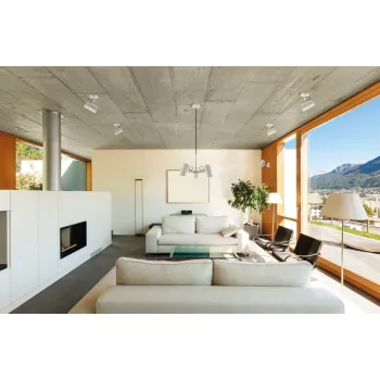 Kanlux Agzar EL fehér fali/mennyezeti lámpa (KAN-36255) E14 1 izzós IP20