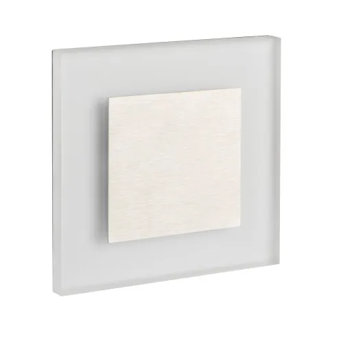 Kanlux Apus ezüst LED lépcsővilágító lámpa (KAN-23107) LED 1 izzós IP20