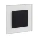 Kanlux Apus fekete LED lépcsővilágító lámpa (KAN-26539) LED 1 izzós IP20
