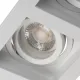 Kanlux Aret 2xDTL fekete beépíthető dekorációs keret (KAN-38367) Gx5,3/GU10 2 izzós IP20